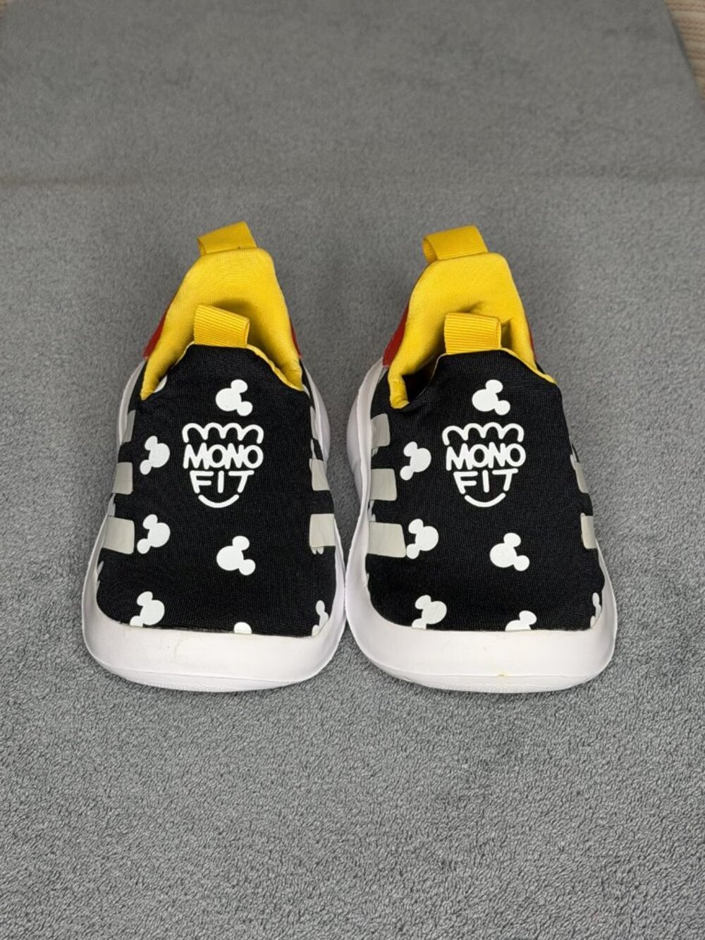 adidas x Disney Monofit Mickey Mouse Slip-On Sneakers - Toddler 5K - Picture 2 of 7